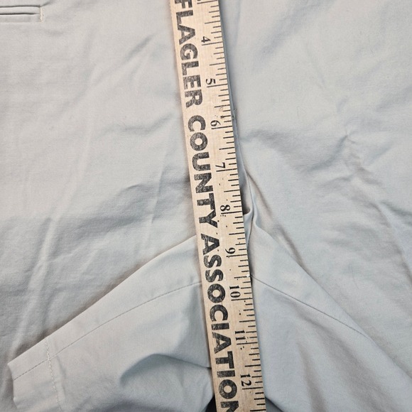 Talbots Petites Khaki Chino Shorts Beige Cotton Stretch Size 8P - Picture 7 of 9